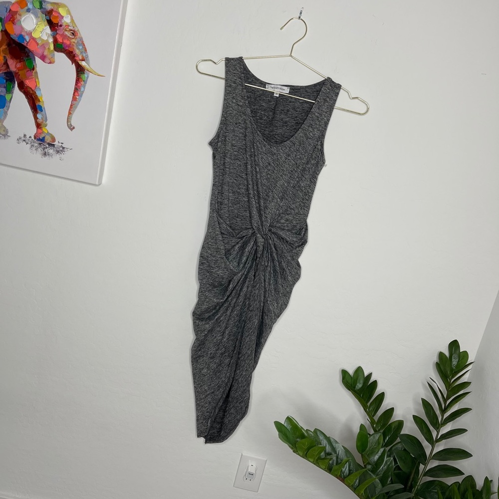 The Vanity Room Front Wrap Sleeveless Dress Small